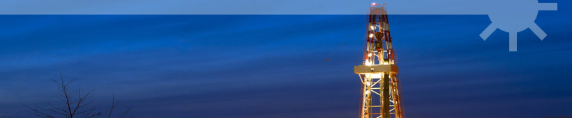 Oil Derrick Dusk