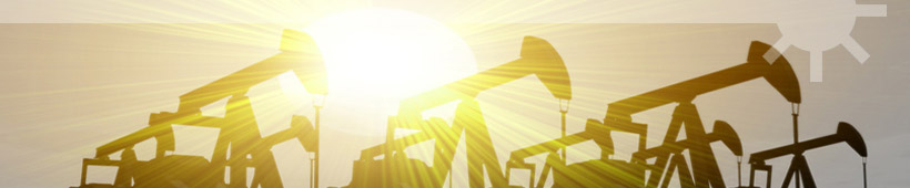 Oil Drilling in the sunlight